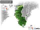2024年05月18日の和歌山県の実況天気