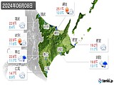 実況天気(2024年06月08日)