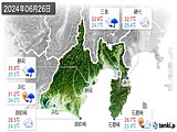 実況天気(2024年06月26日)