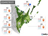 実況天気(2024年07月02日)