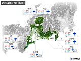 実況天気(2024年07月16日)