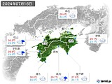 実況天気(2024年07月16日)