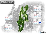 実況天気(2024年07月19日)