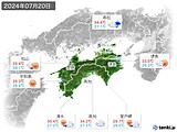 実況天気(2024年07月20日)