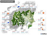 実況天気(2024年08月06日)