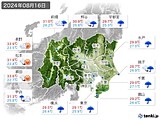 実況天気(2024年08月16日)