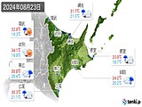 実況天気(2024年08月23日)