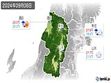 実況天気(2024年09月08日)