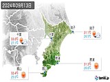 実況天気(2024年09月13日)