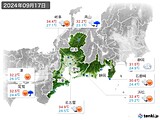 実況天気(2024年09月17日)