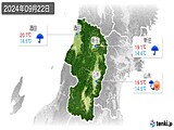 実況天気(2024年09月22日)