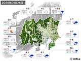 実況天気(2024年09月25日)