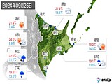 実況天気(2024年09月26日)