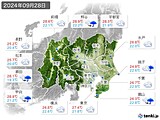 実況天気(2024年09月28日)