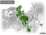 2024年10月02日の京都府の実況天気