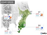 実況天気(2024年10月20日)