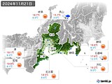 実況天気(2024年11月21日)