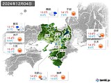 実況天気(2024年12月04日)