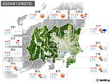 実況天気(2024年12月07日)