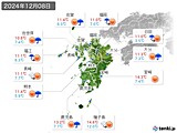 実況天気(2024年12月08日)