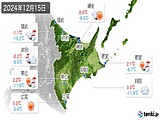 実況天気(2024年12月15日)