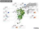 実況天気(2024年12月18日)