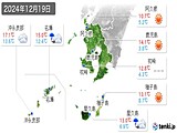 実況天気(2024年12月19日)