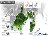 実況天気(2024年12月21日)