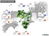 実況天気(2024年12月23日)