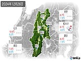 実況天気(2024年12月26日)