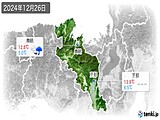 実況天気(2024年12月26日)