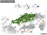 実況天気(2024年12月29日)