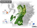 実況天気(2025年01月12日)