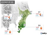 実況天気(2025年01月15日)
