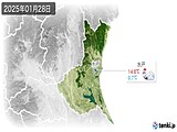 実況天気(2025年01月28日)