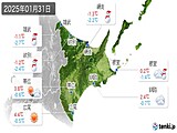 実況天気(2025年01月31日)