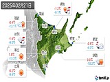 実況天気(2025年02月21日)