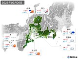 実況天気(2025年03月06日)