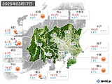 実況天気(2025年03月17日)