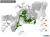 実況天気(2025年03月17日)