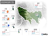 実況天気(2025年03月17日)