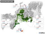 実況天気(2025年03月19日)