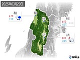 実況天気(2025年03月20日)