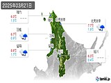 実況天気(2025年03月21日)