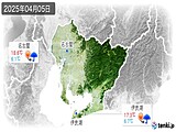 2025年04月05日の愛知県の実況天気