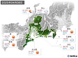 実況天気(2025年04月08日)