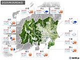 実況天気(2025年05月04日)