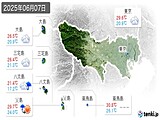 実況天気(2025年06月07日)