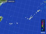 2015年01月02日の沖縄地方の雨雲レーダー