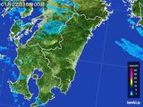 雨雲レーダー(2015年01月02日)